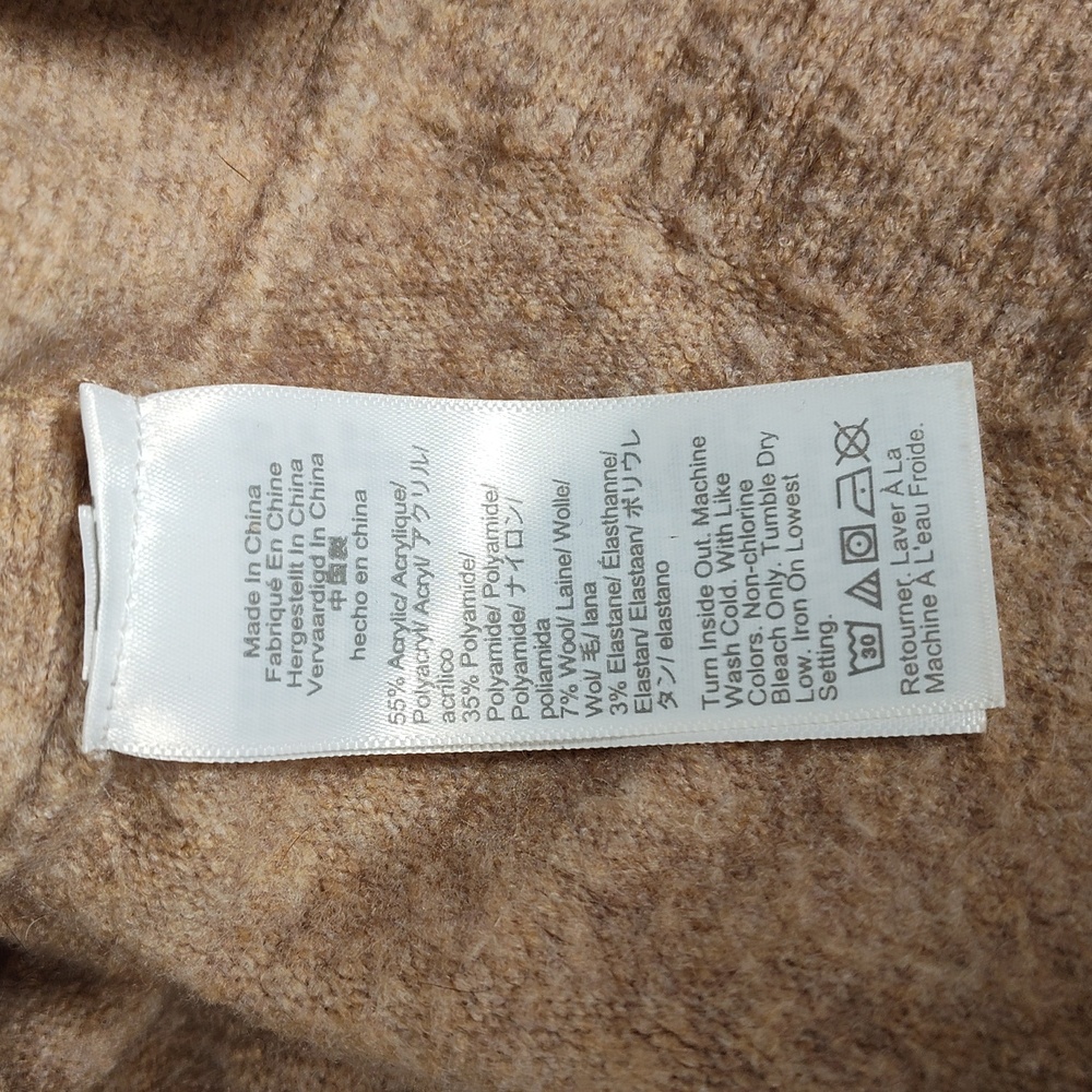 J. Crew Button‎ Turtleneck Sweater in Extra-soft Yarn S - Picture 7 of 10